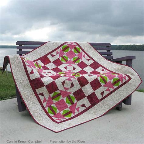 Image result for Fractured Flowers Quilt Pattern