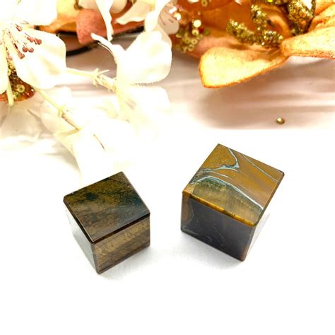 Tiger Eye Cube for Confidence & Willpower buy healing crystals online