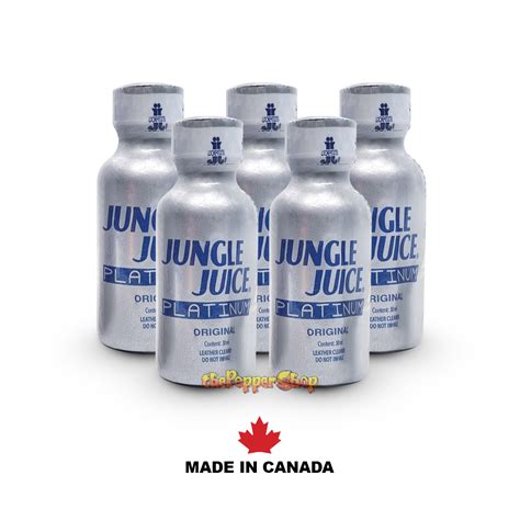 Jungle Juice Platinum HEX 30ml x5 - Online Hexyl Poppers UK