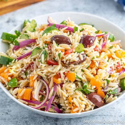 Mediterranean Orzo Spinach Salad Mediterranean Orzo Salad | The Kitchn