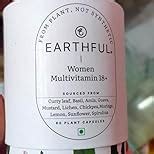 Earthful Multivitamin for Women | 100% Plant, Non-Synthetic | With ...