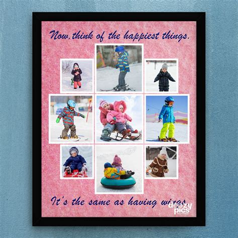 Kids Collage Frame 2 | Personalized Nine Photos Collage Frame ...