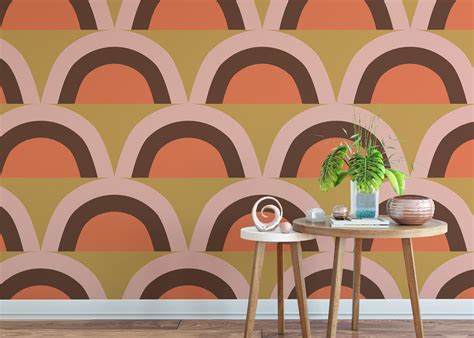 Boho Pink Apricity Wallpaper for Walls