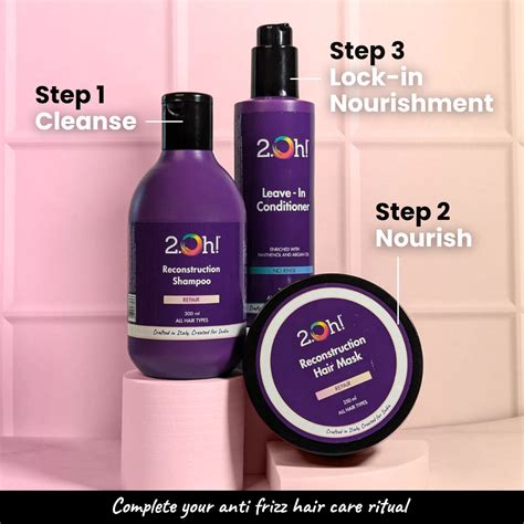 Buy 2.Oh! Reconstruction Combo : Shampoo + Mask Online