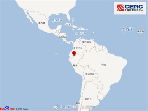 厄瓜多尔沿岸近海发生5.2级地震_央广网