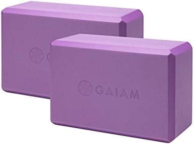 Gaiam Essentials Yoga Block (Set Of 2) - Supportive Latex-Free Eva Foam ...