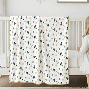 Coo Coo by Mafatlal CuddleCot 3 Layer 250 GSM Cotton Baby Blanket ...