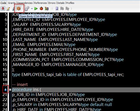 Image result for How to Open Package in SQL Developer