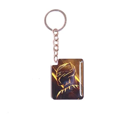 Black Panther Photo Printed Keychain – Orbiz Creativez