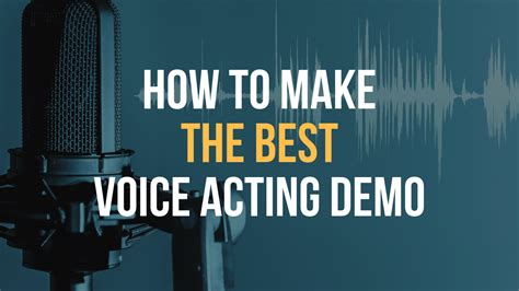 Voice Acting Tutorials 的图像结果