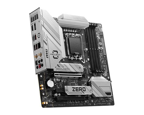 MSI B760M PROJECT ZERO MOTHERBOARD– Vishal Peripherals