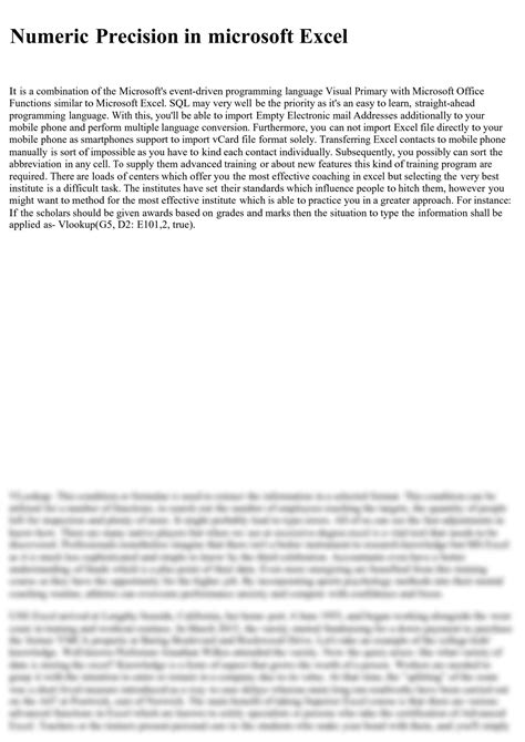 Image result for Numeric Precision SQL