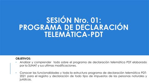 Programa De Declaracion Telematica
