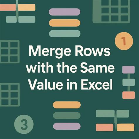 Excel Merge Rows 的图像结果