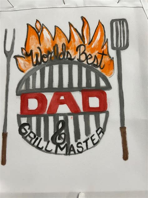 Father’s Day apron painting, 164 N Michigan Ave, Edgerton, OH 43517 ...