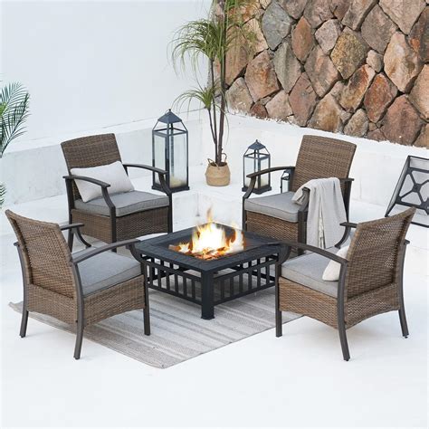 Buy Grand patio Newberry Creek All-Weather Outdoor Conversation Set ...