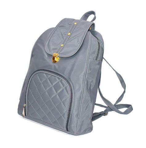 SPLICE PU Leather Backpack School Bag Student Backpack 5 L Backpack ...
