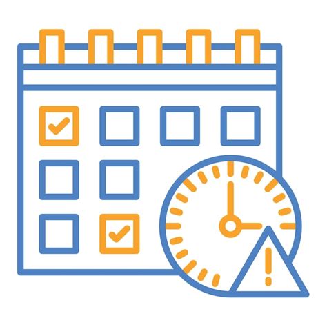 Deadline icon | Premium Vector