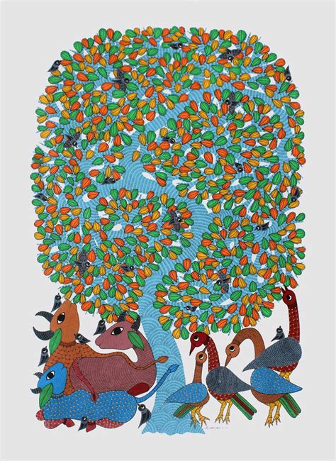 Gond - Untitled 206 – Artisera