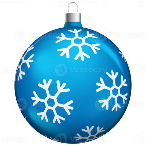 Blue christmas balls decoration isolated on white background. 13169173 PNG
