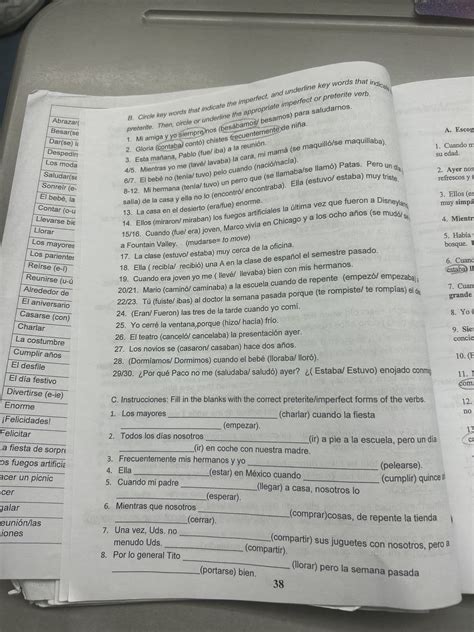 Answered: Abrazar( Besar(se Dar(se) la Despedirs… | bartleby