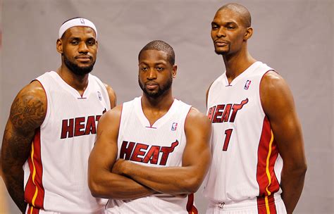 Lebron James En Dwyane Wade En Chris Bosh As NBA Free Agency Opens,
