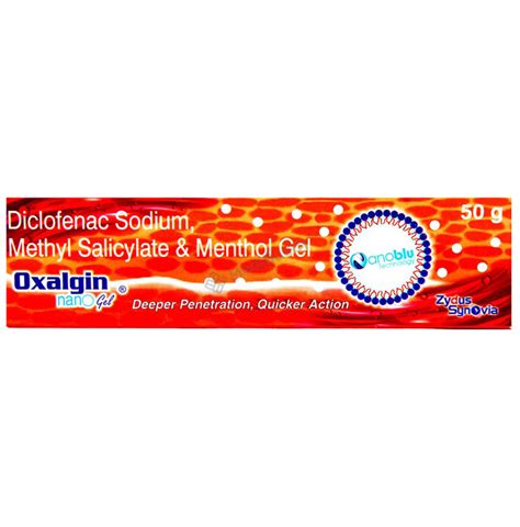 Oxalgin Nano Gel: Price, Uses, Side Effects & How to Use - MediBuddy