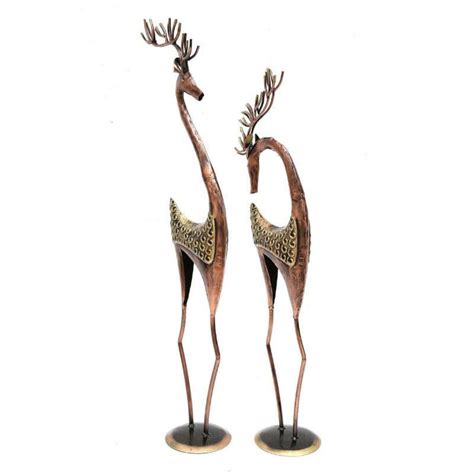 Buy Deer Buddies Showpiece - Set Of Two Online in India | Vaaree