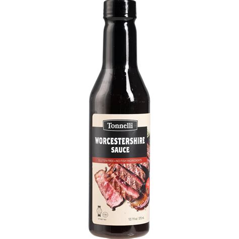 Amazon.com : Tonnelli Vegan Friendly Worcestershire Sauce 12.7oz ...