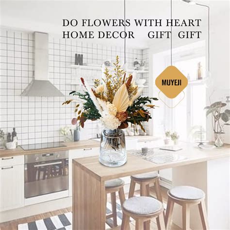 Buy MUYEJI Natural Dried Flower Bouquet Mix Bouquet | Protea Repens ...