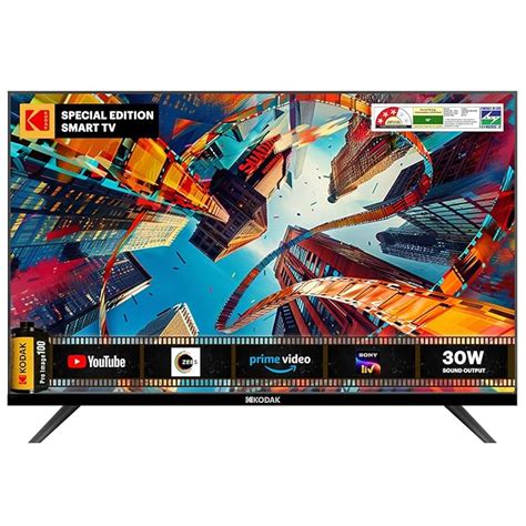 Kodak 80 cm (32 inches) Special Edition Series HD Ready Smart LED TV ...