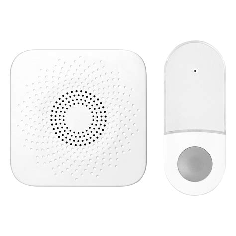 SETI AC, wireless doorbell, learning system, 32 sounds, 150m, white