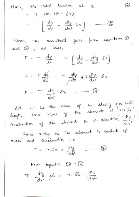 SOLUTION: Velocity of transverse wave along a stretched string - Studypool