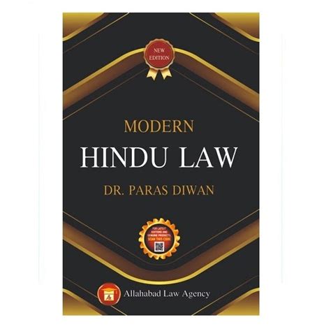 Modern Hindu Law | Dr. Paras Diwan | Revised Edition | Allahabad Law ...