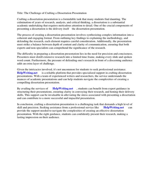 Image result for Dissertation Presentation Examples