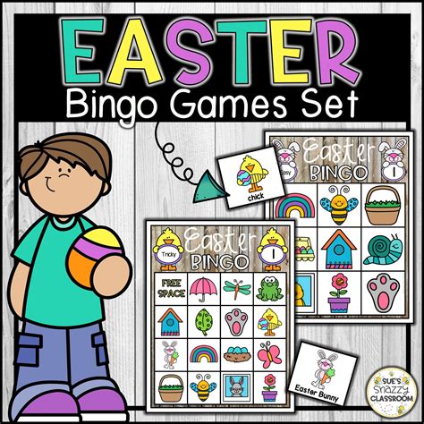 Easter Bingo Games Set | Made By Teachers