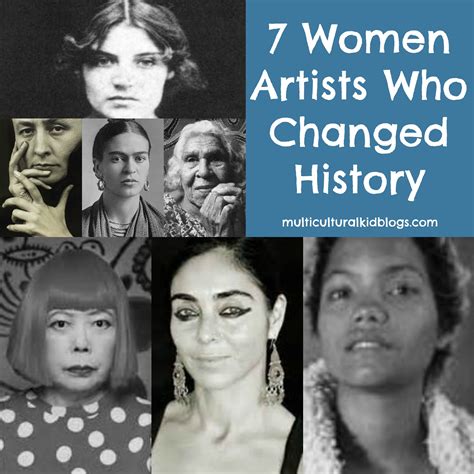 List Of Famous Female Artists at Charlotte Thrower blog