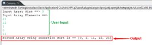 Image result for Array Ascending Order in Java