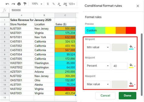 Count Conditional Formatting Google Sheet 的图像结果