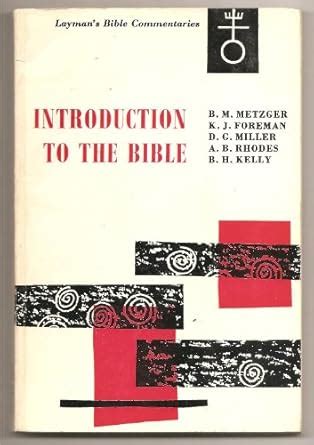 Buy Introduction to the Bible (Layman's Bible Commentary) Book Online ...