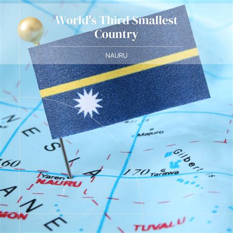 "Nauru: Unveiling the Wonders of the 3rd Smallest Nation"