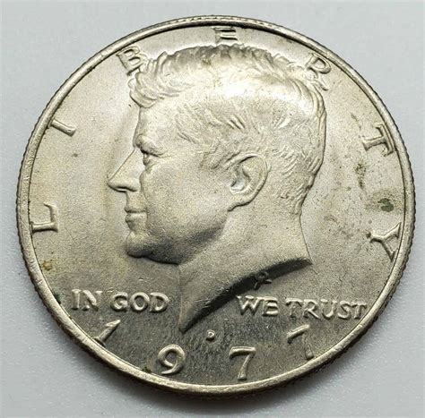 1977 Half Dollar Value: are "D", "S", No mint mark worth money?