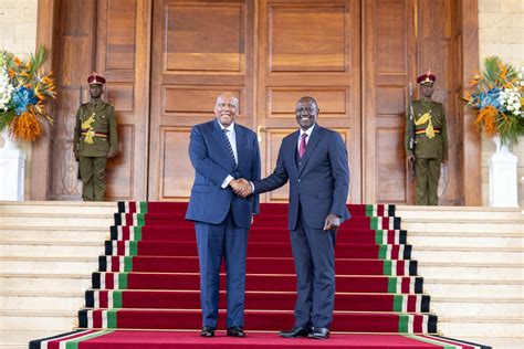 President Ruto with King Letsie III of Lesotho - Vision Newspaper - president of lesotho