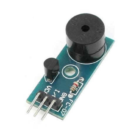 Alcoa PrimeDC 5V Low Level Triggering Active Buzzer Module for Arduino ...
