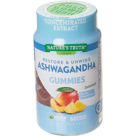 Nature's Truth Ashwagandha Gummy Vitamins - 60-Count - Save 35%