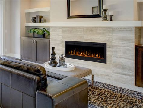Linear In Wall Electric Fireplaces in Canada | Stylish Fireplaces in ...