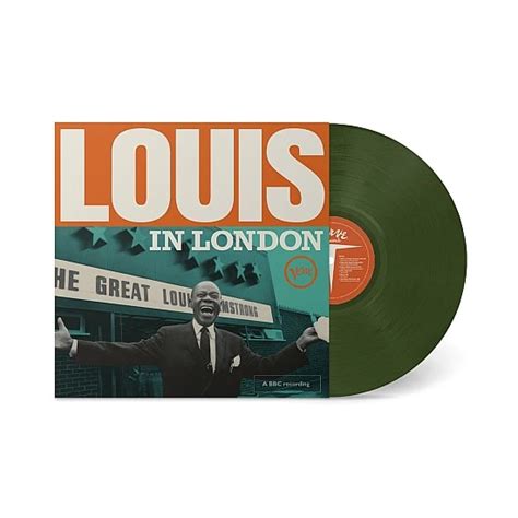 Louis Armstrong - Louis In London (Transparent Forest Green) Caz Plak ...