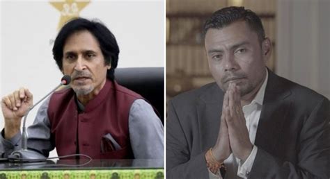 “Aapki dukan nahi chal rahi hai kya Ramiz Raja bhai ke hone ke wajah se ...