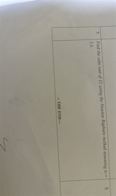 Image result for Newton-Raphson Method Cube Root