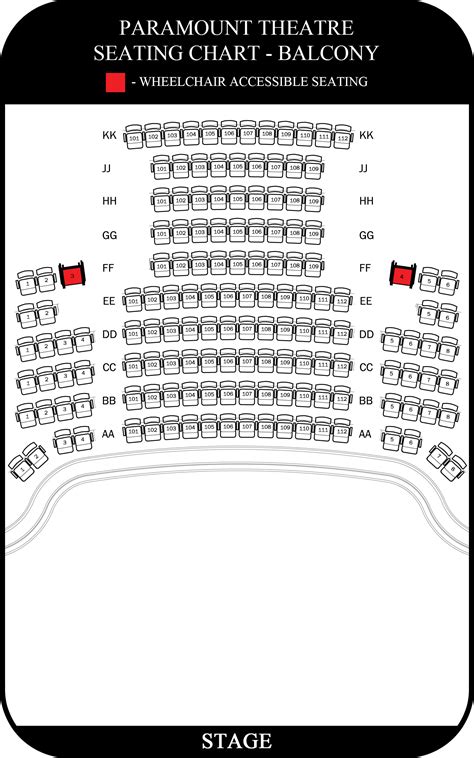 Paramount Theater Seating Chart Cedar Rapids | Cabinets Matttroy